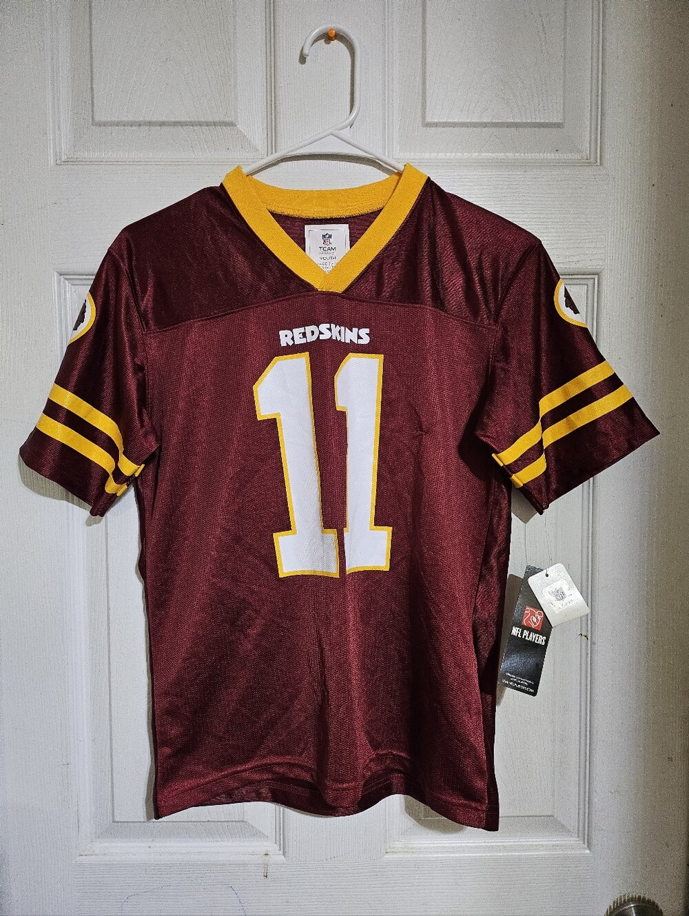 NFL TEAM APPAREL WASHINGTON REDSKINS DESEAN JACKSON YOUTH BOYS JERSEY L12-14 NWT
